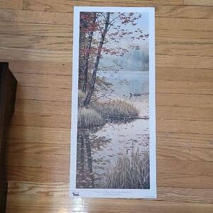 LIMITED EDITION JAKE VANDENBRINK, "Where The Maples Fall", Print